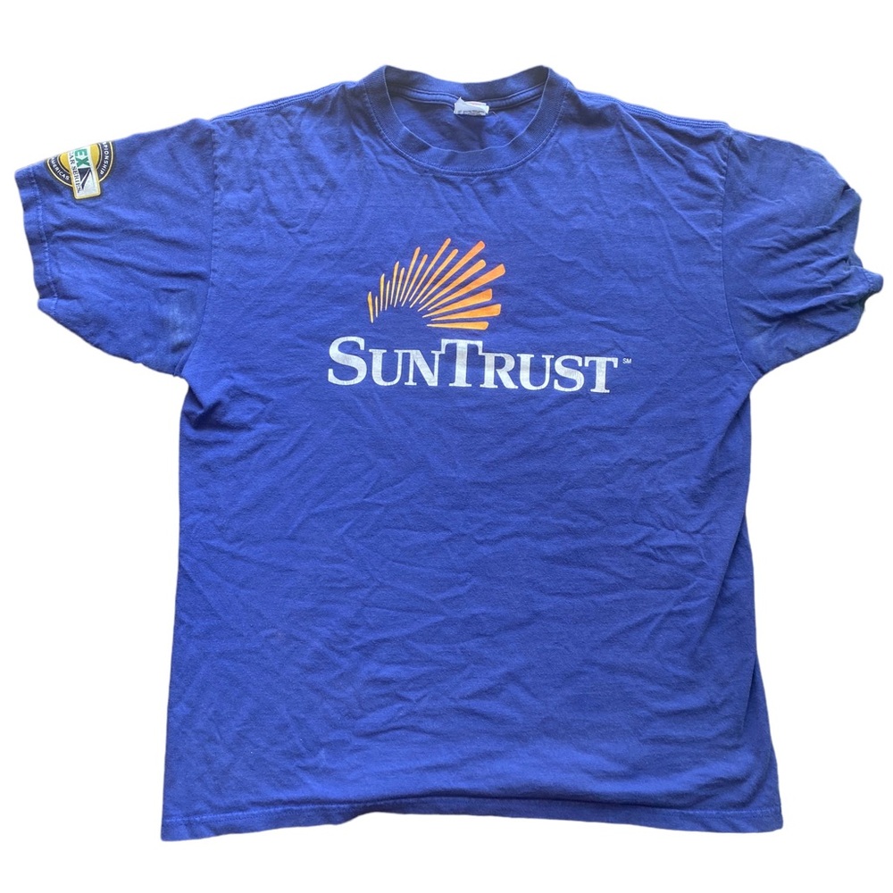 Vintage SunTrust Blue NASCAR Tee - Size Large